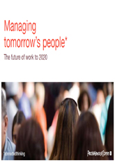Managing tomorrow's people: the future of work to 2020